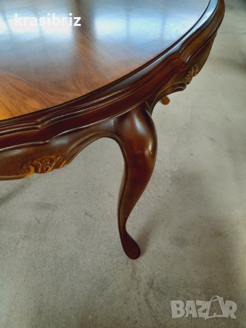 Уникална Барокова Маса-внос от Германия!, снимка 4 - Маси - 42201123