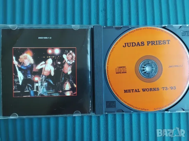 Judas Priest – Metal Works '73-'93 - матричен диск Метъл музика, снимка 2 - CD дискове - 56073887