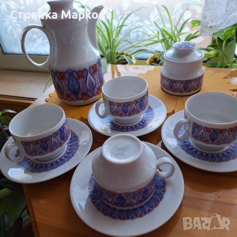 Баварски порцеланов комплект, снимка 7 - Сервизи - 52522538