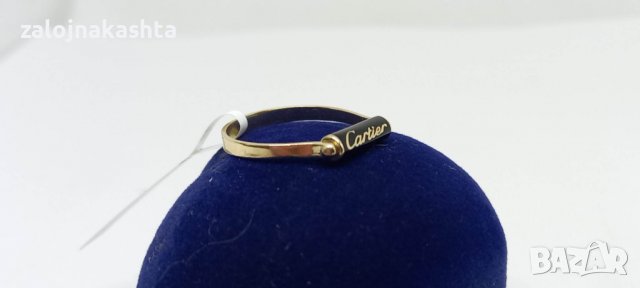  Cartier-ЗЛАТЕН ПРЪСТЕН, снимка 6 - Пръстени - 39037600