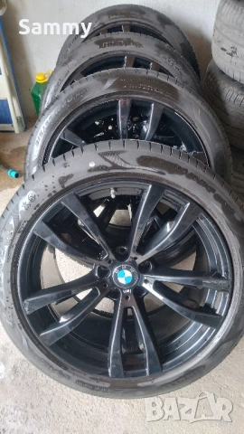 Джанти с гуми Pirelli 5x120 R20 BMW, снимка 6 - Гуми и джанти - 52456850