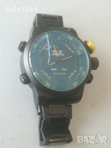 Мъжки часовник WEIDE. Масивен модел. Аналог - дигитал. Ana-digi. Sport watch. Japan move. , снимка 8 - Мъжки - 40598969