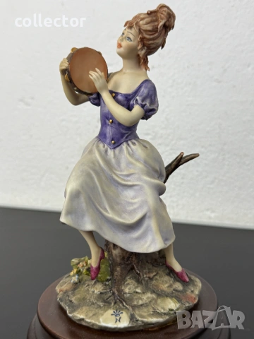 Порцеланова фигура на Сартори / Sartori /  Capodimonte. №7962, снимка 7 - Колекции - 53856523