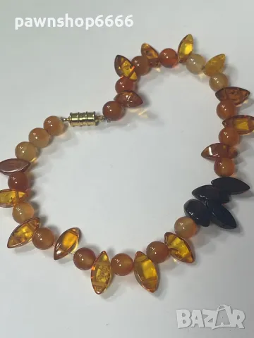 Лот бижута от натурален Кехлибар , снимка 14 - Колекции - 48596148