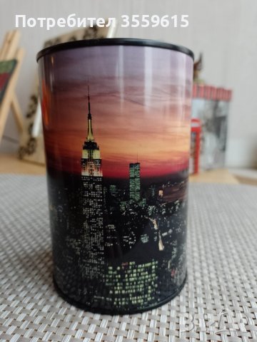 метална касичка Ню Йорк - артикул 2, снимка 1