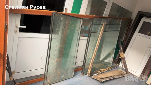 огромна 1409 PVC ПВЦ дограма прозорец 177+122 см / 460см 190 евро                       смр -цвят зл, снимка 3 - Дограми - 56070955