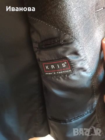 Мъжко яке естествена кожа и сака, снимка 9 - Якета - 53755340