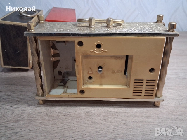 Лот 4 броя електро механични будилници Слава Наири за ремонт части, снимка 15 - Антикварни и старинни предмети - 53618398