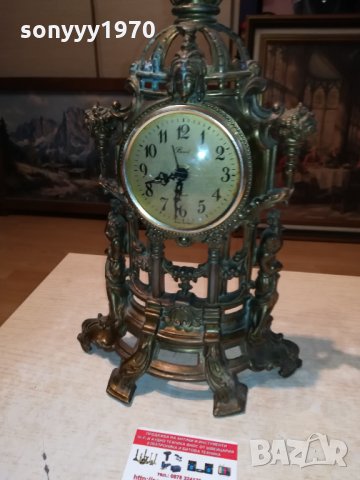 АНТИКА МЕД/МЕСИНГ-чАСОВНИК 2310211818, снимка 5 - Антикварни и старинни предмети - 34559677