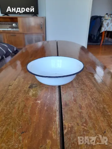 Стара емайлирана паница #13