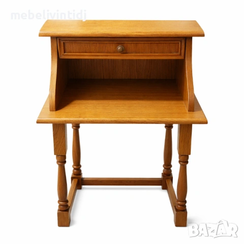 Стилна помощна масичка / нощно шкафче, снимка 5 - Шкафове - 53691060