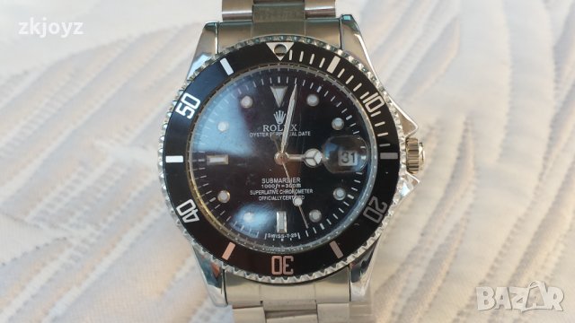 САМОНАВИВАЩ СЕ МЪЖКИ ЧАСОВНИК ROLEX SUBMARINER, снимка 3 - Мъжки - 34644402