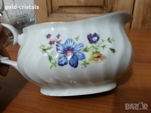 Стар български порцелан чинии супник сосиера , снимка 2 - Антикварни и старинни предмети - 35848942