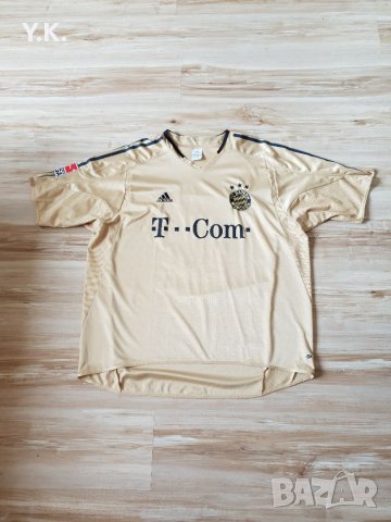 Оригинална мъжка тениска Adidas Climacool x F.C. Bayern Munchen x Makkay / Season 04-06 (Away), снимка 1 - Тениски - 40201390