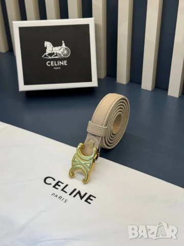колани от естествена кожа в кутия celine , снимка 3 - Колани - 50589839