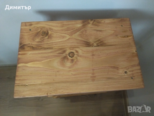 Ретро дървена етажерка !!!, снимка 2 - Етажерки - 53341425