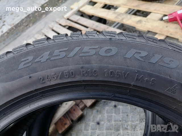 2 бр. Pirelli 245/50R19 RUN FLAT, снимка 5 - Гуми и джанти - 52697898