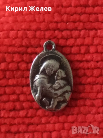 СТАРА СРЕБЪРНА ИКОНКА СВЕТИ ЙОСИФ с МЛАДЕНЕЦА ИИСУС ПАТИНИРАНО СРЕБРО ВИСОКА ПРОБА АРТ РАБОТА 30298, снимка 9 - Антикварни и старинни предмети - 50542206