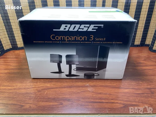 Като нови Bose Multimedia Companion 3 Series II 2.1 тонколони стерео уредба