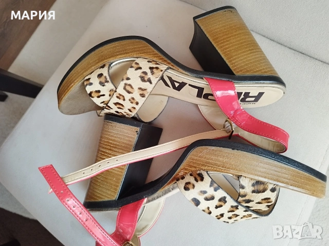 Нови Replay 40 н. сандали , снимка 5 - Дамски обувки на ток - 53752781