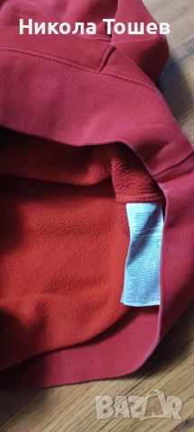Продавам червено худи на Nike, снимка 4 - Суичъри - 52551924