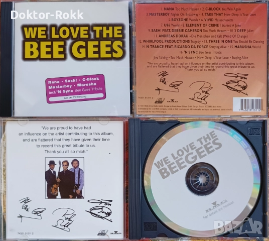 Bee Gees + Barry Gibb - оригинални и неофициални дискове, снимка 9 - CD дискове - 46591750