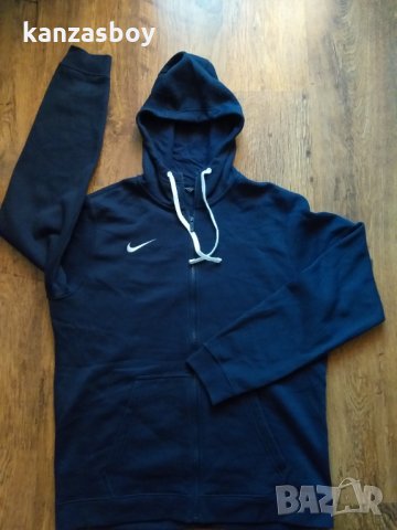 Nike Hoodie FZ FLC TM - страхотно мъжко горнище КАТО НОВО, снимка 6 - Спортни дрехи, екипи - 35756587