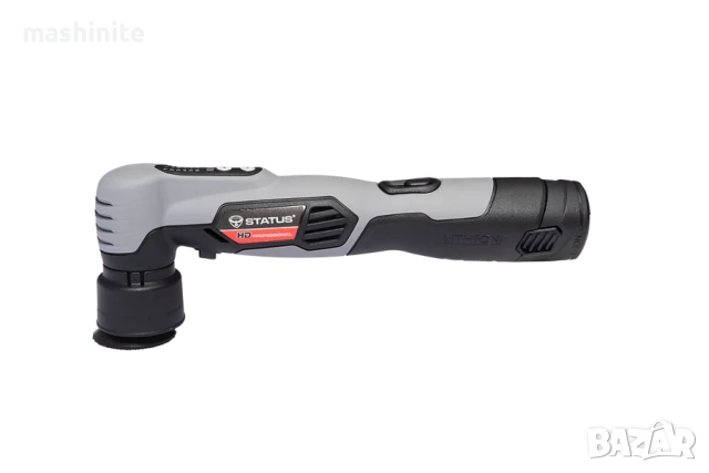 Акумулаторна полирмашина ексцентър-ротационно движение мини - комплект с аксесоари за полиране профе, снимка 5 - Полирмашини - 50567441