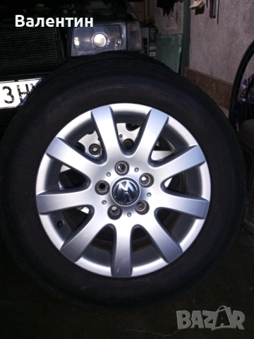 Джанти с гуми за VW Golf 5, снимка 2 - Гуми и джанти - 53784126