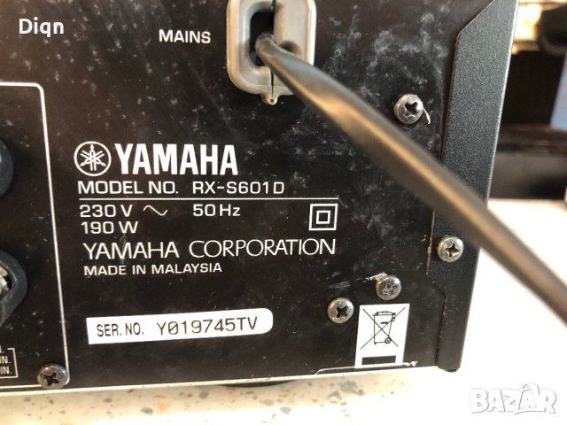 Yamaha RX-S601d Bluetooth Wi-Fi, снимка 13 - Ресийвъри, усилватели, смесителни пултове - 41522729