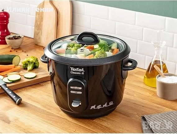 Tefal Classic 2 Автоматична оризоварка, капацитет 3 л, снимка 3 - Уреди за готвене на пара - 52261946