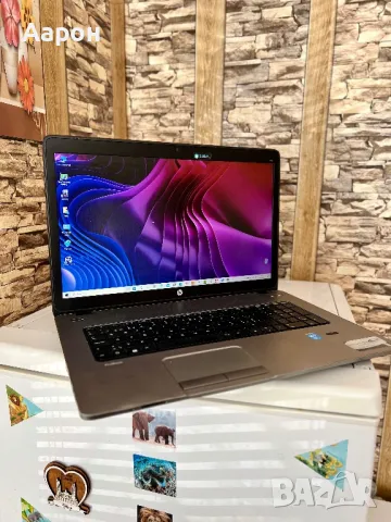 Лаптоп HP ProBook / 17.3” / i7 8x3.30Ghz / 12GB RAM / 2GB Video / 750GB , снимка 1 - Лаптопи за дома - 47505287