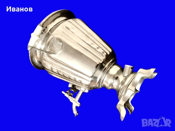 ЦЕНА - 40€.  НОВ Руски Самовар - 1976г., снимка 2 - Антикварни и старинни предмети - 51616711