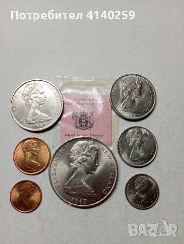 НОВА ЗЕЛАНДИЯ МОНЕТИ , снимка 2 - Нумизматика и бонистика - 53701773