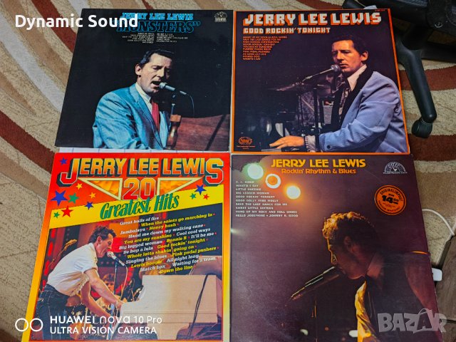 Jerry Lee Lewis - грамофонни плочи