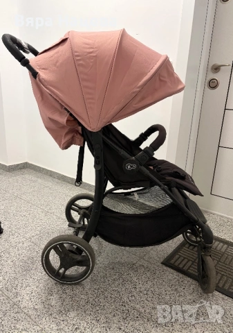 Детска количка Kinderkraft Cruiser розова, снимка 4 - Детски колички - 53054132