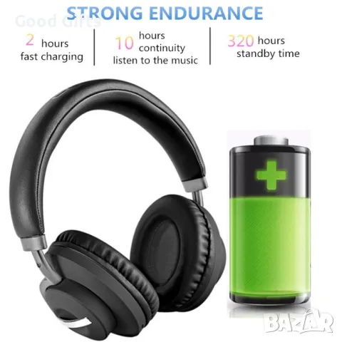 Безжични слушалки Bluetooth Wireless Headphones KLGO B7, снимка 3 - Bluetooth слушалки - 49119055