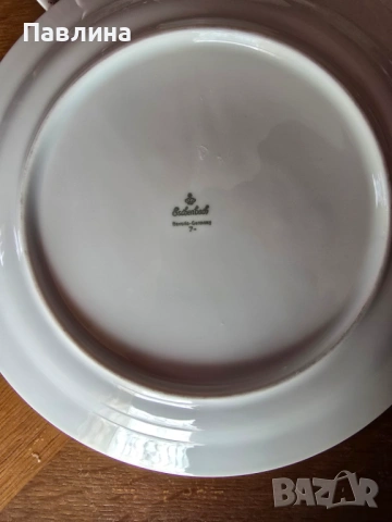 Порцеланови чинии с маркировка, снимка 5 - Чинии - 53865569