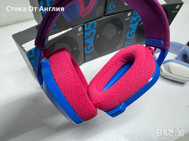 Слушалки Logitech G435 , снимка 8 - Слушалки за компютър - 53824304