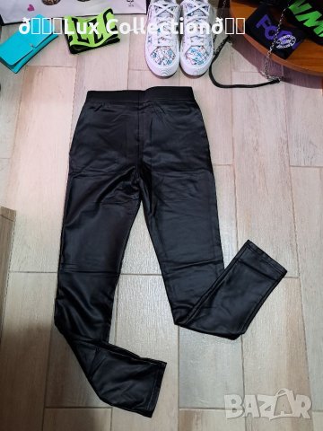 Дамски кожен клин с синджир и висока талия, снимка 5 - Клинове - 40377662