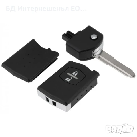 Кутийка за ключ с 2 бутона Mazda 2 3 5 6 RX8, CR1620,