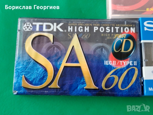 Нови аудио касетки хромни dat sony tdk, снимка 2 - Аудио касети - 53119955