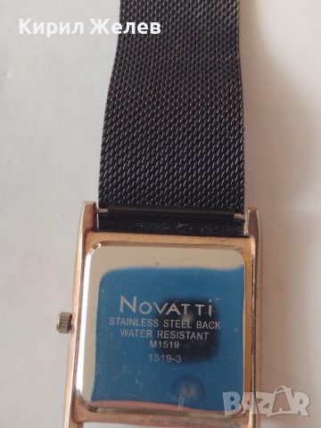 Марков дамски часовник NOVATTI качество и Стил много красив модел - 21783, снимка 4 - Дамски - 36201780