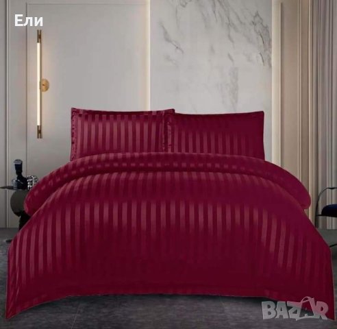 Луксозни спални комплекти от памучен сатен , снимка 6 - Спално бельо - 41461105