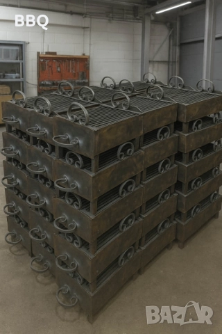 BBQ Скара Барбекю на Дървени въглища 