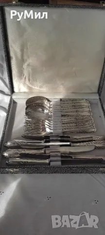 Посребрени прибори Солинген *100* За 6 човека, снимка 2 - Прибори за хранене, готвене и сервиране - 47997629