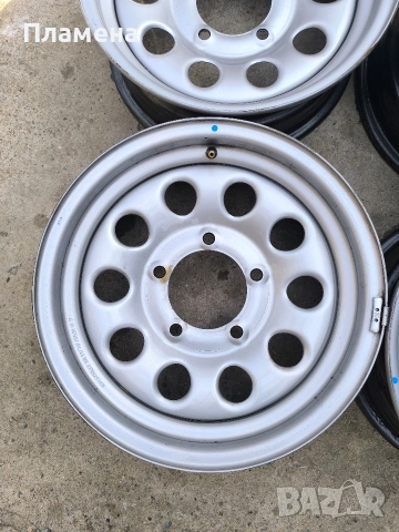 Железни джанти 15цола за Сузуки Самурай,Витара, Лада Нива , снимка 3 - Гуми и джанти - 53614361