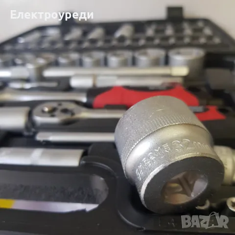 Гедоре 108 части STAHLМAYER Комплект Инструменти с тресчотки, снимка 2 - Гедорета - 47616528