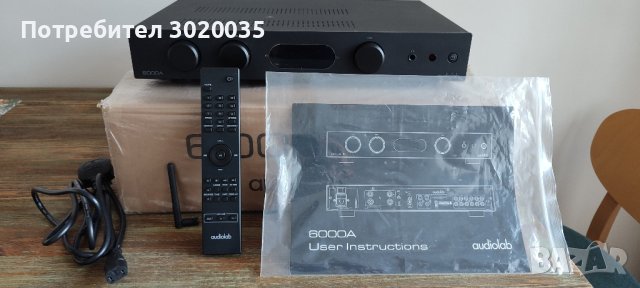 Audiolab 6000A - amp, dac, phono, bluetooth, снимка 1 - Ресийвъри, усилватели, смесителни пултове - 44286947