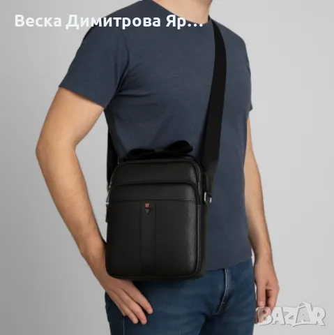 Модерни и елегантни мъжки чанти за през рамо, снимка 3 - Чанти - 50396047
